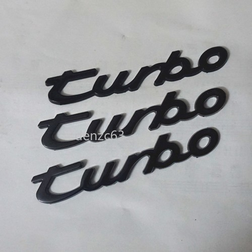 Turbo black glossy big - black,