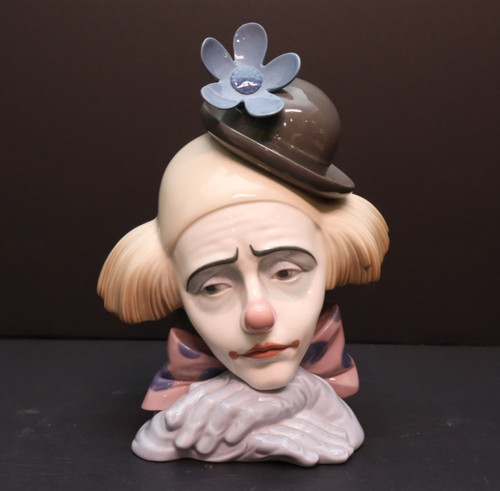 “Clowns head bowler hat“