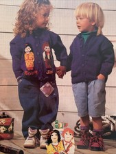 Knitting Pattern Rosie And Jim Cardigan Child’s DK