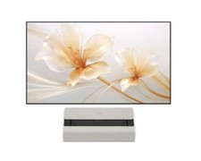 XGIMI Aura 2 Smart 4k Ultra HD Home Cinema Projector & 100” UST ALR Screen