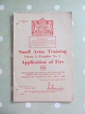 SMALL ARMS TRAINING MILITARY