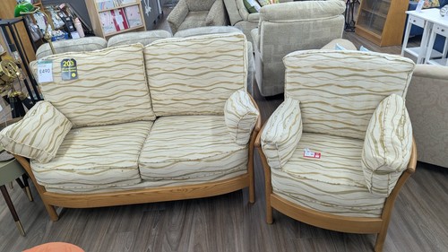 Ercol renaissance seater - ercol, 3