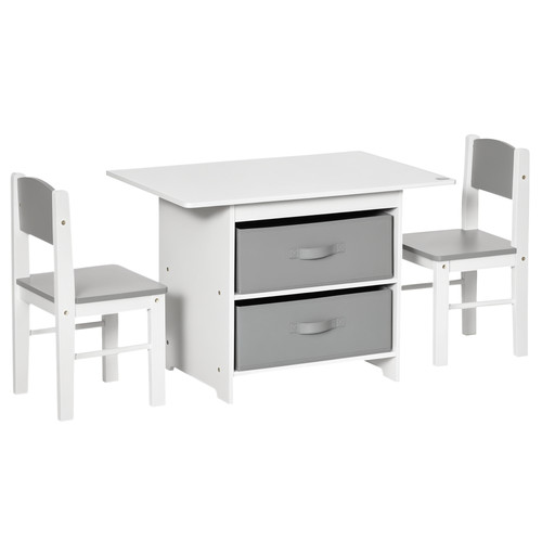Homcom pcs kids table - 3,