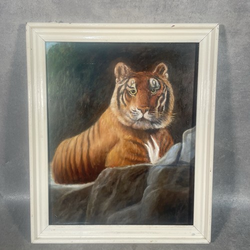 Original tiger oil painting - original,
