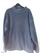 Vintage Oxbow Crazy Tribal Surf Heavy Knit Wool/Acrylic Sweater Jacket 90s Large