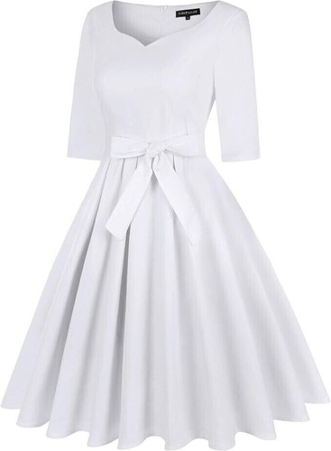 1950s sweetheart vintage dress - 1950s,