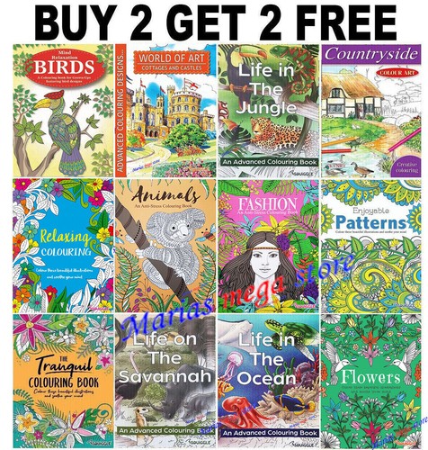 Adult anti stress colouring - adult,