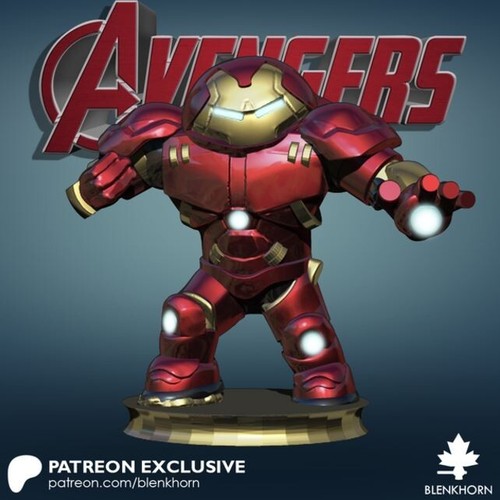 Unpainted hulkbuster armor - hulkbuster,