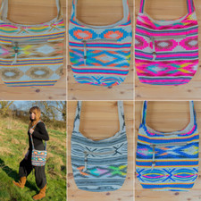 Shoulder Bag Aztec Woven Type Fabric Nomads Wales