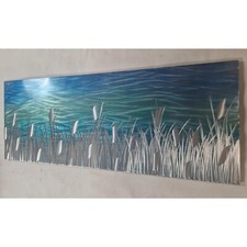 Abstract Metal Garden Art. By