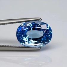 9 Ct Ice Blue Natural Sapphire