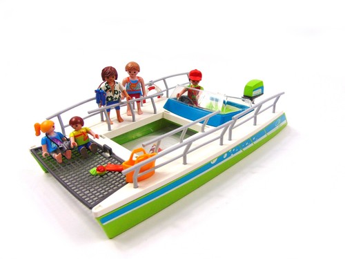 Playmobil water world - playmobil, glass