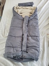 Baby Winter Footmuff Black Pushchair Buggy Warm Universal Fit Stroller Pram Cosy