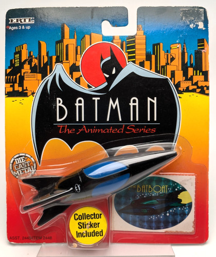 The batboat die cast model - the,
