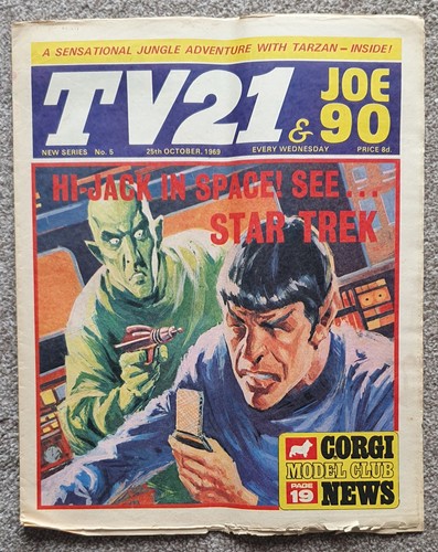 Star trek tv21 joe 90 - -,