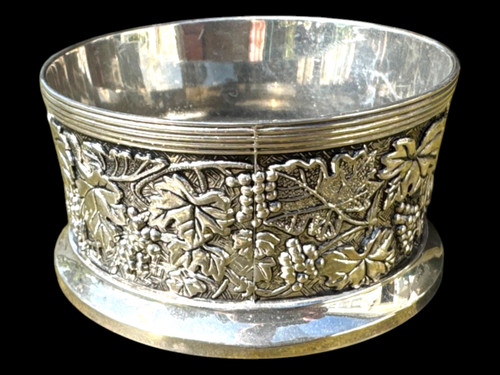 Vintage embossed silver plated - vintage,