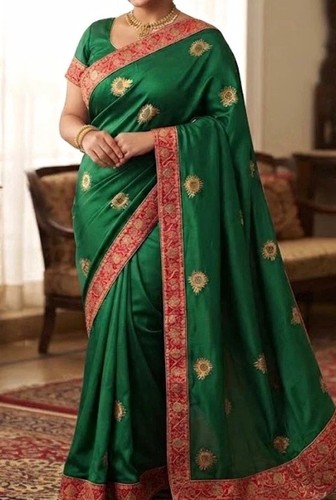 Women green silk - green, blend