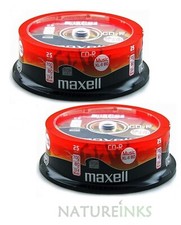 50 MAXELL CD-R 80 MINS XL-II