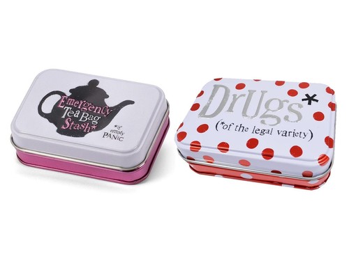 Household storage tins novelty - household,