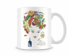Parfums Bourjois New York Vintage Label - Printed Mug