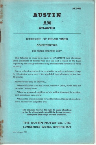 Austin a90 atlantic schedule - austin,