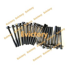 18 pcs V2403M V2403 cylinder head bolt FOR KUBOTA engine spare parts