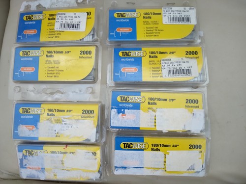 Eight packs tacwise - eight, of