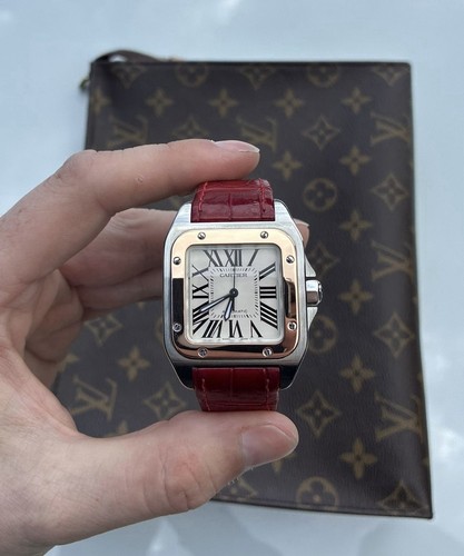 Cartier santos 100 w20107x7 - cartier,