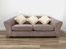 Sofa seater hot rose beige - sofa, 3