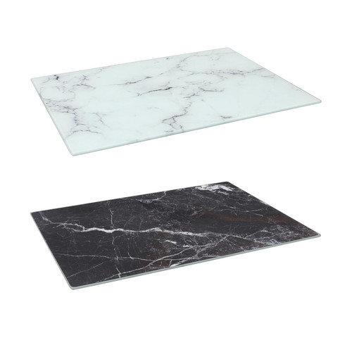 Rectangle glass chopping board - glass,