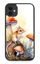 Watercolour Farm Mouse Rubber