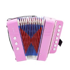 Kids Toy Accordion Green 7