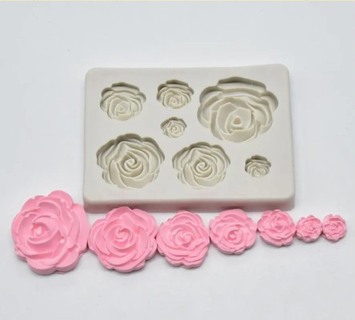 Rose sugarcraft silicone - sugarcraft,