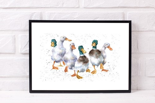 Ducks print poster picture - ducks,