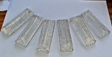 6 x Vintage French Crystal
