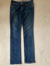 Ladies Paige Hidden Hills Low Rise Skinny Jeans size 28 Long