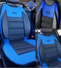 FORD TRANSIT Mk7 Mk8 CUSTOM TURNEO ONE SEAT COVER ARTIFICIAL LEATHER & FABRIC
