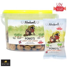 Lincoln Thelwell Ponio Treats  Horse Pony Treats  Low Sugar  Carrot-Chip Cookies