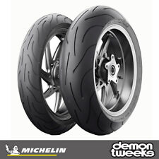 Michelin Pilot Power 2CT Motorcycle Tyre Set - 120/70 ZR17 58W & 190/55 ZR17 75W