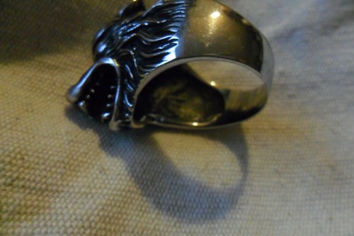 Vintage viking wolf - viking?, stainless
