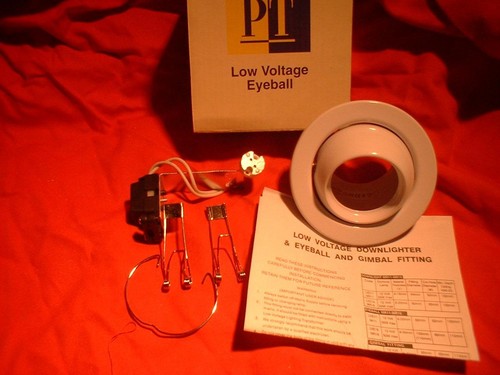 Low volt downlight - volt, pressed