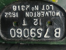 Original Railway Sign