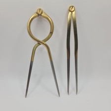 Brass folding dividers - brass,