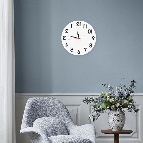 Dia 30cm reverse - reverse, wall