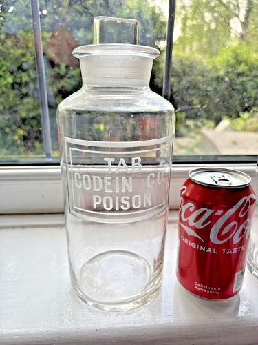 Very large antique - large, apothecary