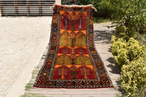 Turkish rug x146 handwowen - 64"x146",