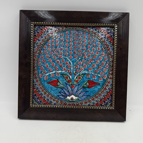 Tree life turkish tile wood - of,