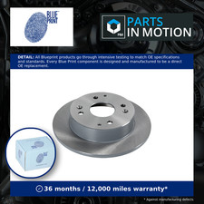 2x Brake Discs Pair Solid fits