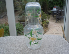 Vintage Hand-painted Carafe