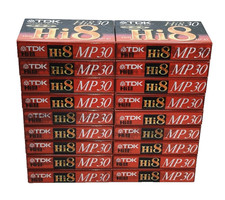 【Lot of 18】 TDK Hi8 Video